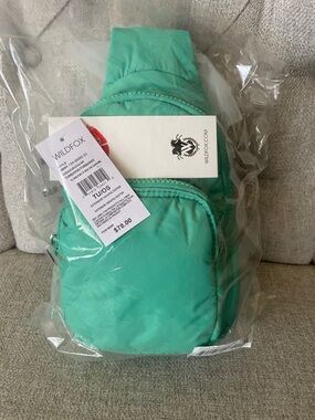 Wildfox Mint Green Nylon Sling Bag